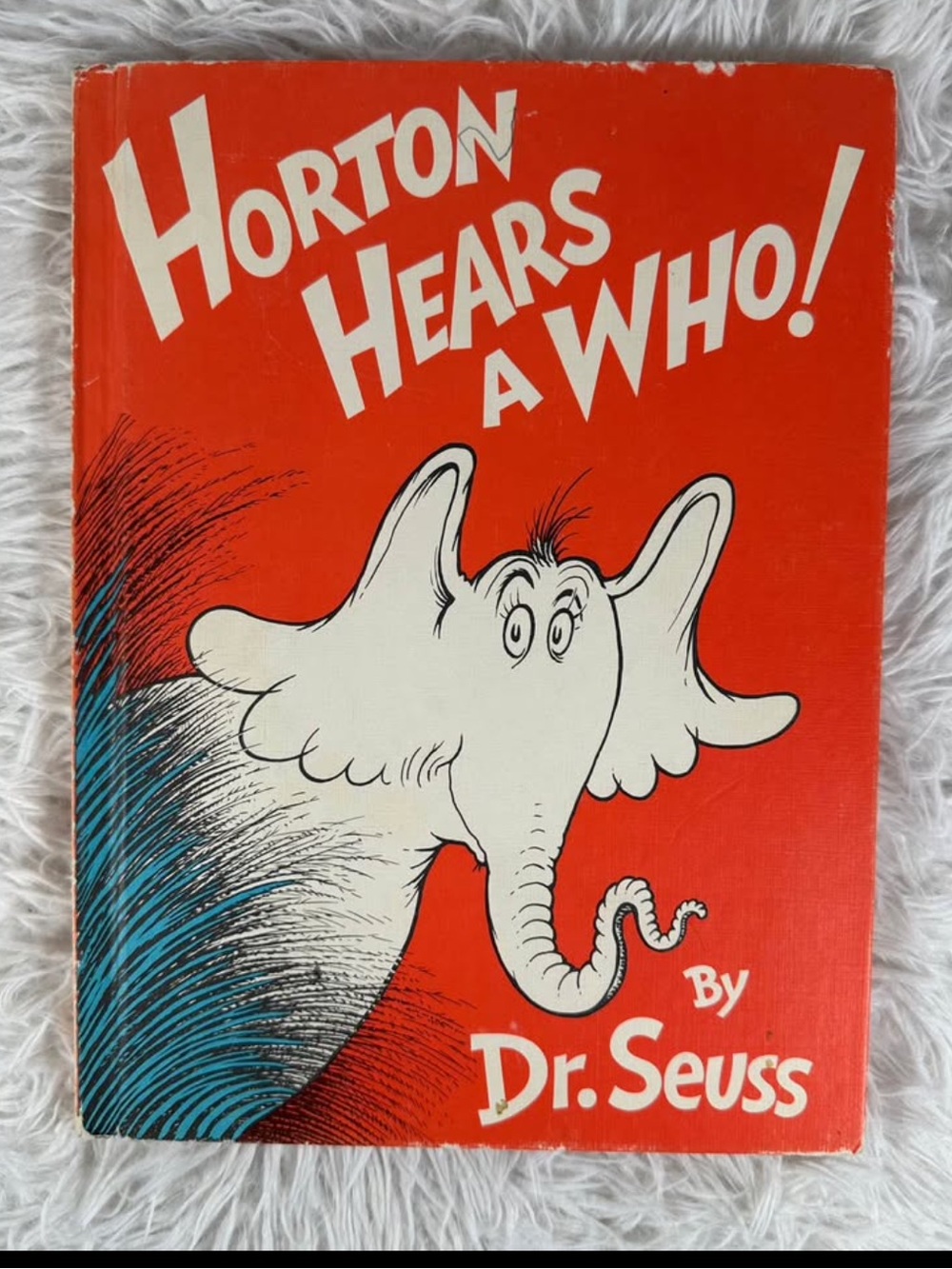 Dr. Seuss Horton Hears A Who! Vintage Hardcover Book